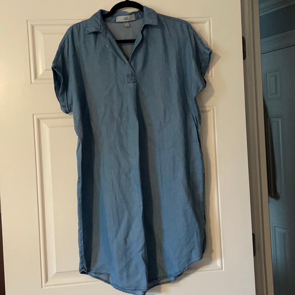 Denim t shirt dress size small lightweight flowy comfortable